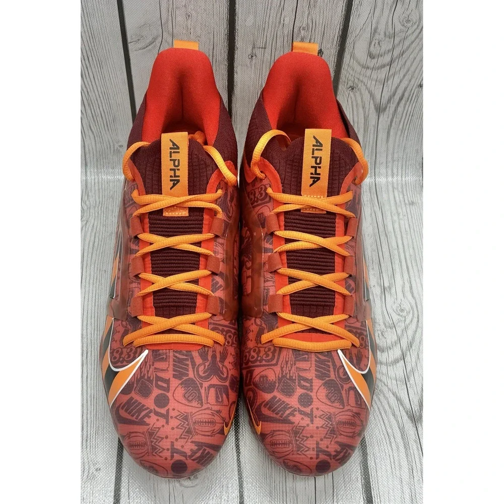 Nike Men's Alpha Menace 4 Elite NRG Pecante Red Size 13 FQ4046-600 New